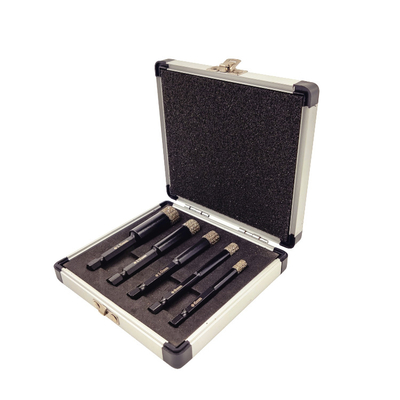 5pcs Diamond Hole Drill Hexagonal handle Opener Set Vacuum Brazed Marble Grinding