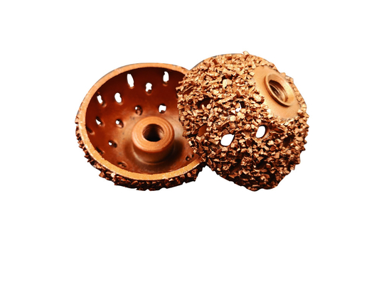 Pneumatic Tungsten steel carbide grinding head for rubber and tire