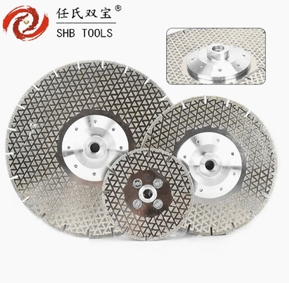 Electroplated 180MM Diamond Saw Blade Cutting And Grinding For Stone Marble Ceramic Granite
