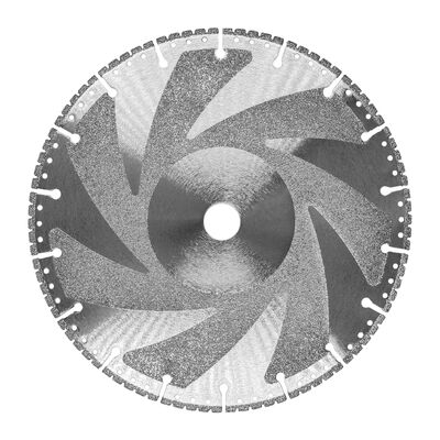 16" Diamond saw blade 400mm Electroplated Metal Cutting and cast iron Vacuum Brazed