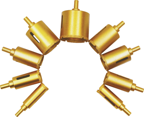 45mm Diamond core drill hole bit durable vacuum brazed tool for marble stone